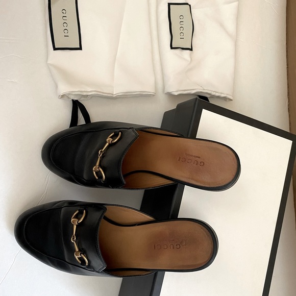 Gucci Princeton Slip-on Mule Loafers. Great Condition. Like new. Worn only 3x. - Picture 5 of 7